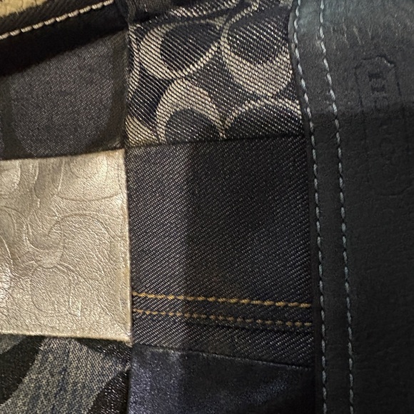 Coach Patchwork Leather Shoulder Bag - Picture 10 of 10